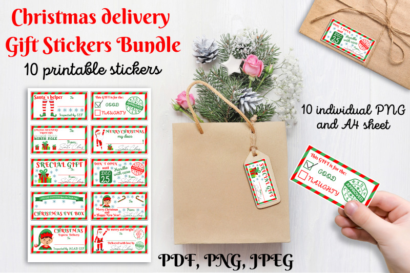 christmas-delivery-gift-stickers-bundle