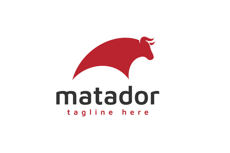 matador-buffalo-bull-bison-logo-design-inspiration
