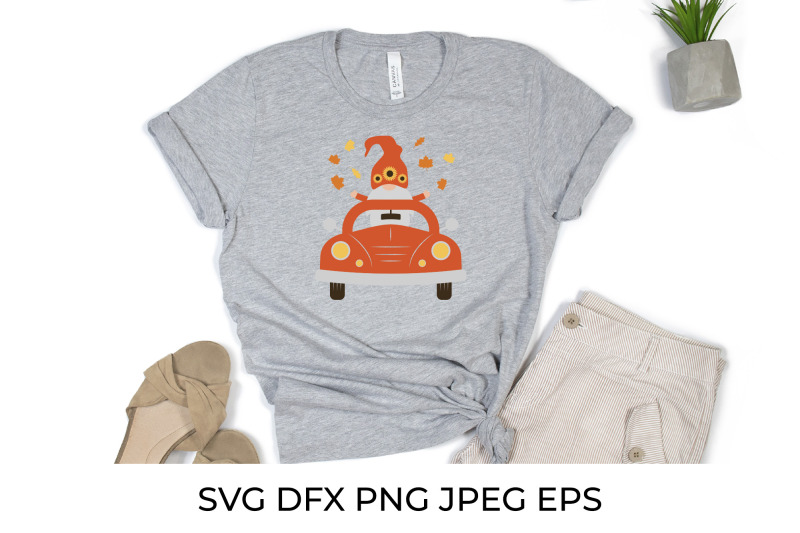 autumn-retro-car-and-cute-fall-gnome-thanksgiving-svg