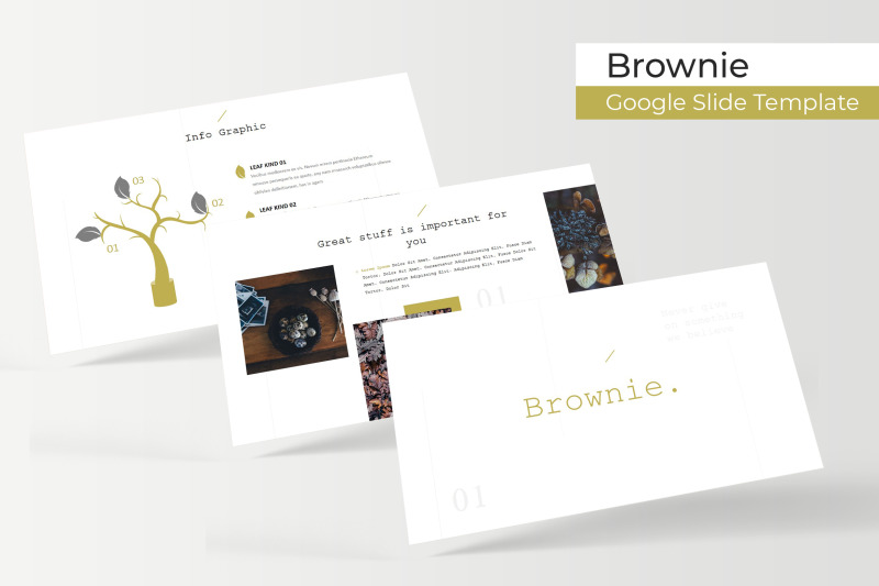 brownie-google-slide-template
