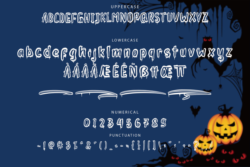 henewa-halloween-font