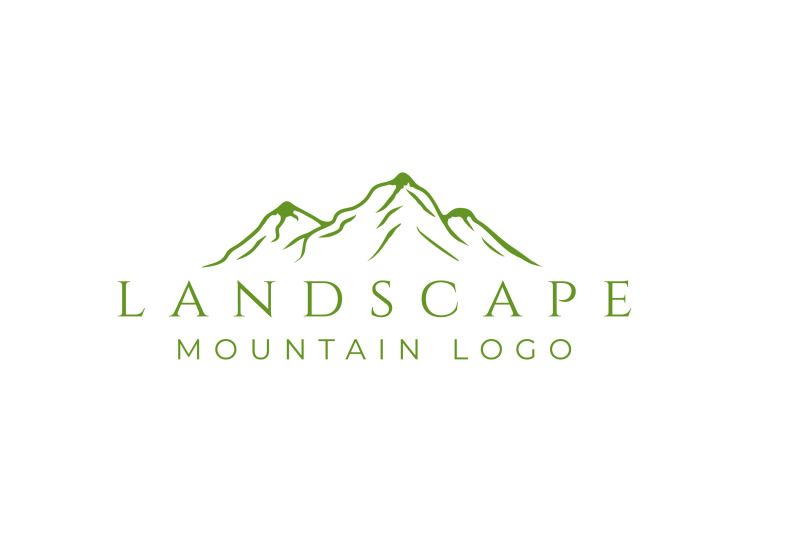 landscape-hills-mountain-peaks-minimalist-logo-design