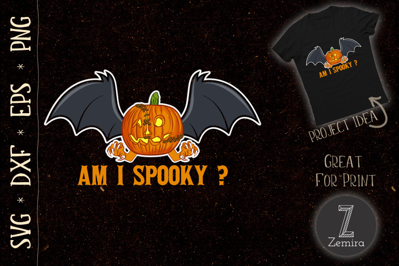 am-i-spooky-halloween-design