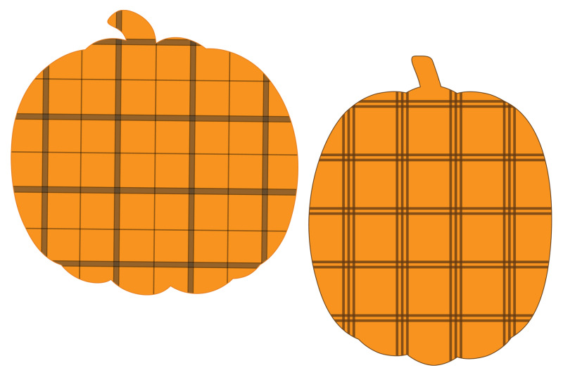 pumpkin-plaid-print-pumpkin-silhouette-svg-pumpkin-strips