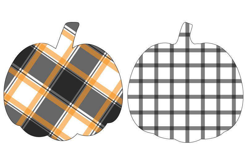 pumpkin-plaid-print-pumpkin-silhouette-svg-pumpkin-strips