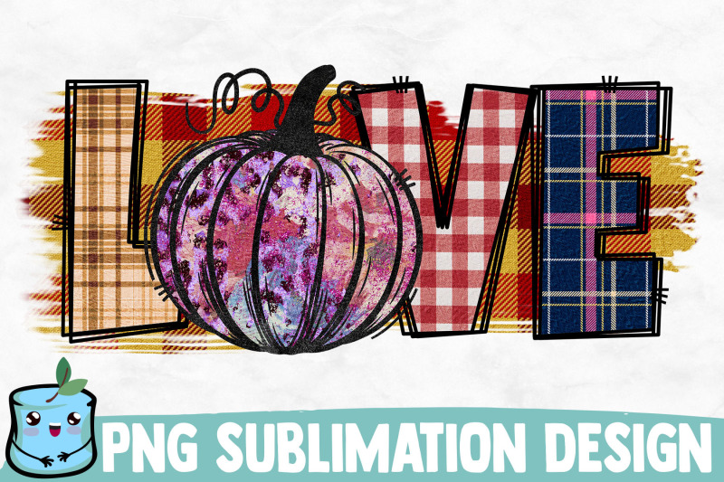 love-fall-sublimation-design