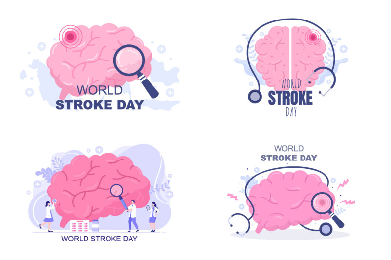 14-world-stroke-and-hypertension-day-vector-illustration