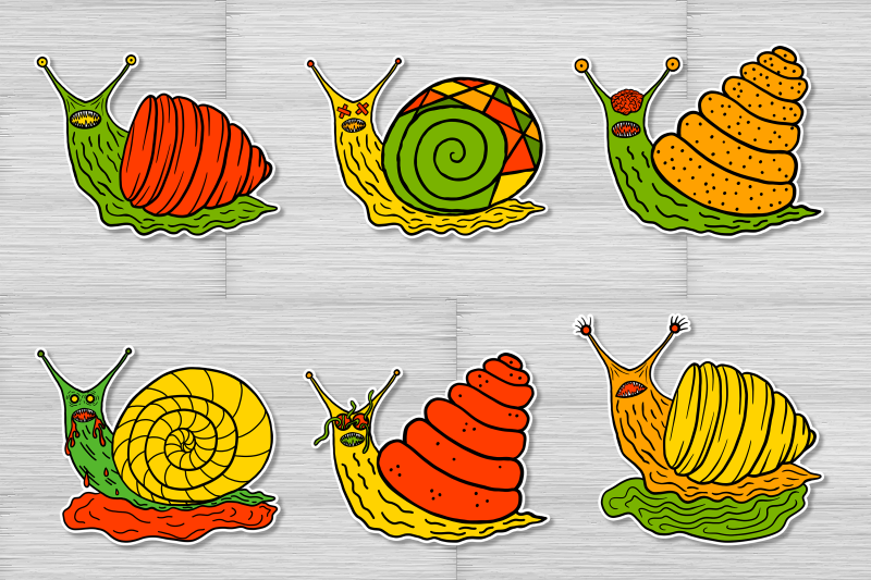 scary-halloween-snails-printable-stickers-for-cricut