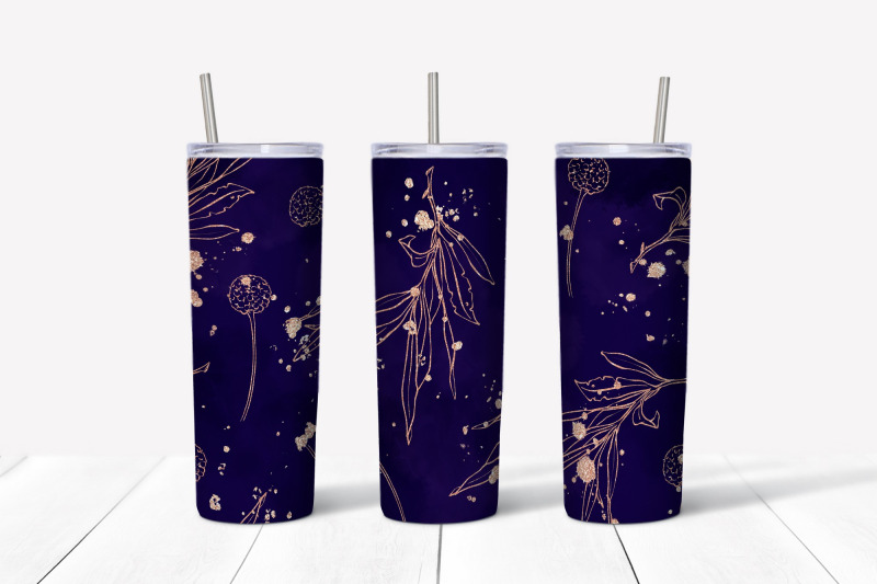 halloween-sublimation-design-skinny-tumbler-wrap-design