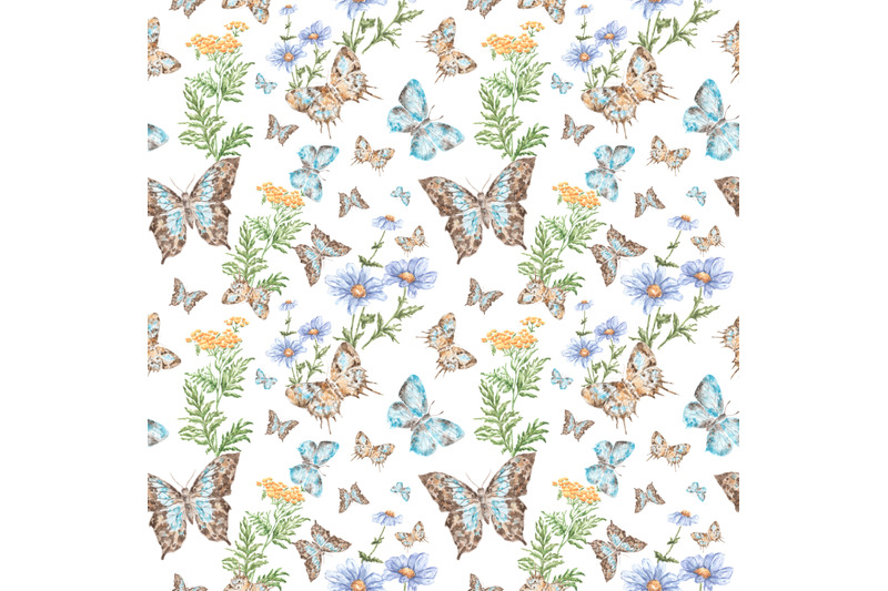 butterflies-watercolor-seamless-pattern-butterflies-and-wildflowers