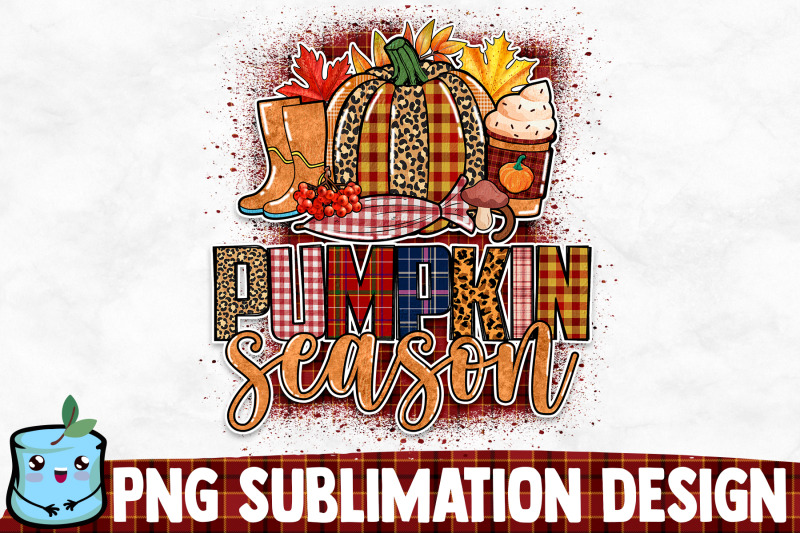 pumpkin-season-sublimation-design