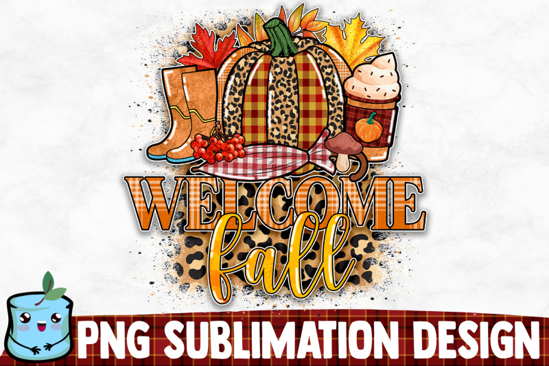 welcome-fall-sublimation-design