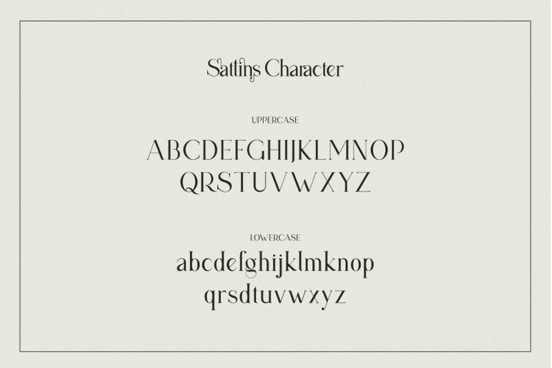 sattins-ligature-serif-typeface