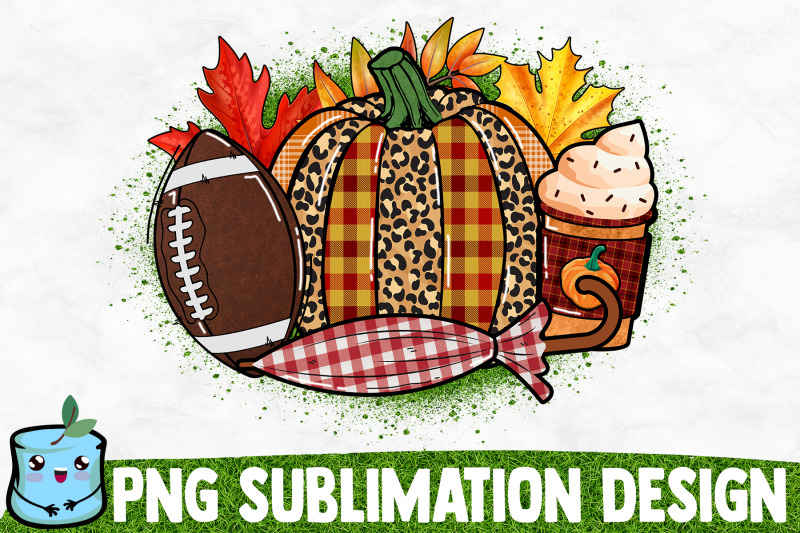 fall-and-football-sublimation-design