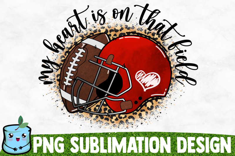 my-heart-is-on-that-field-sublimation-design