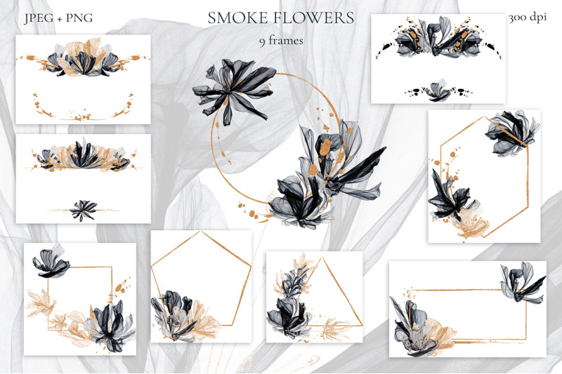 smoke-flowers