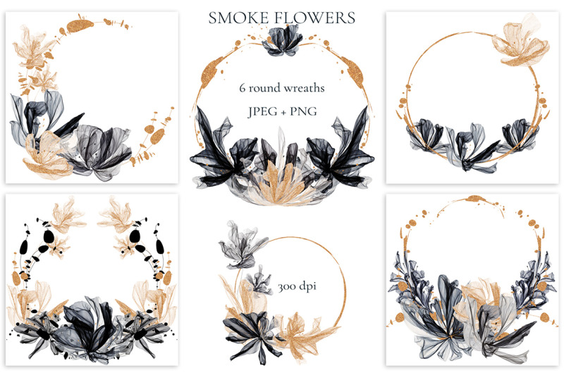 smoke-flowers