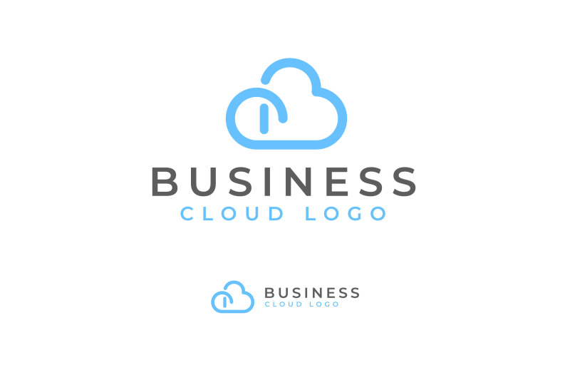 initial-letter-b-cloud-logo-design