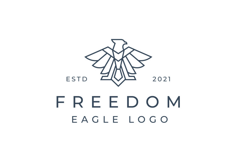 royal-eagle-logo-design-vector-illustration