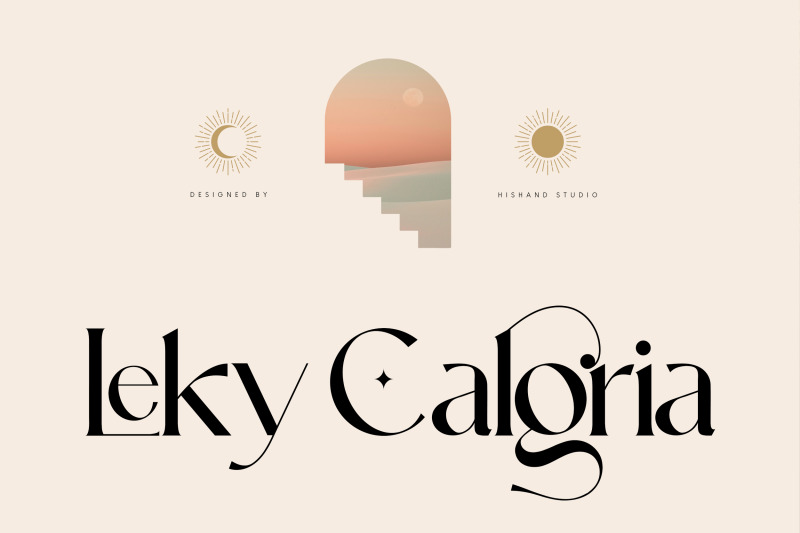 leky-calgria-elegant-serif