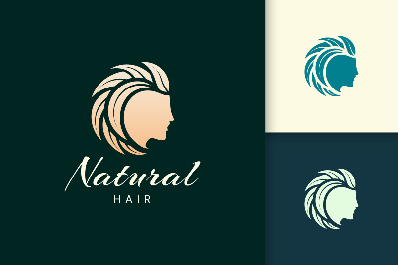 hairdresser-logo-with-head-and-leaf-hair