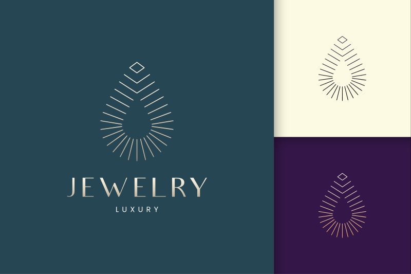 beauty-or-spa-logo-in-luxury-gold-shape