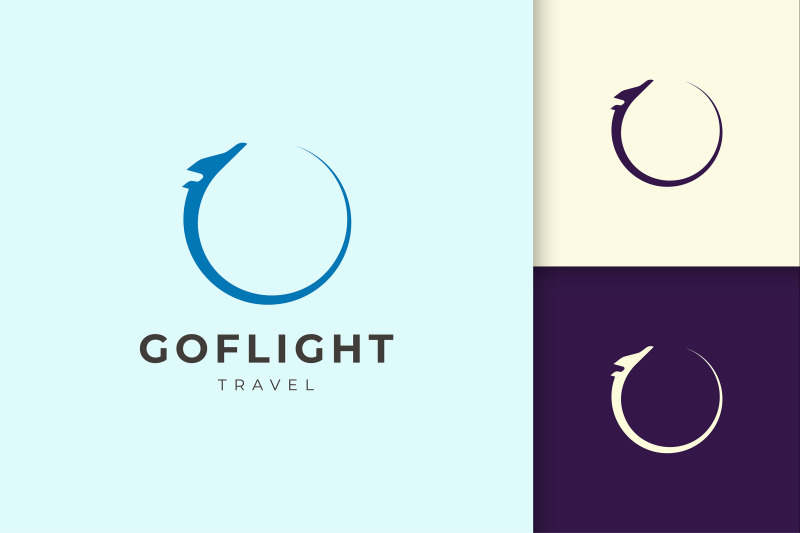 travel-or-airplane-logo-in-simple-shape