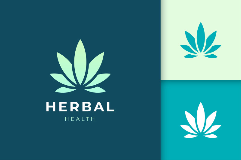 herbal-logo-in-cannabis-or-marijuana