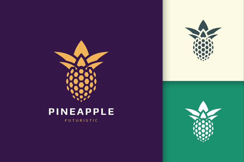 pineapple-database-or-technology-logo