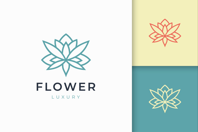 beauty-care-or-flower-logo-template