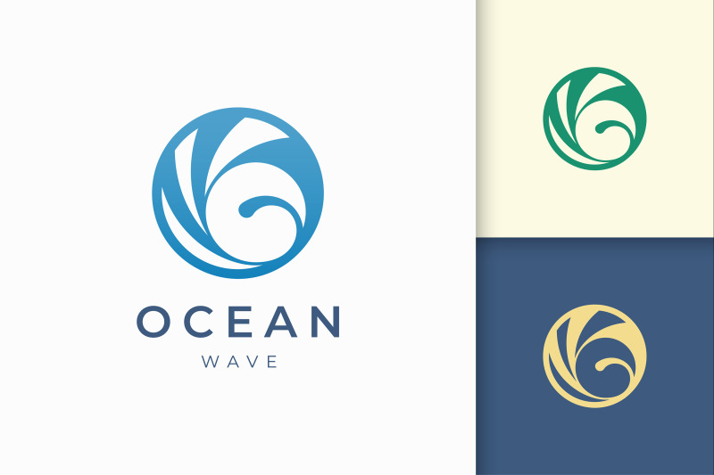 beach-or-pool-logo-template