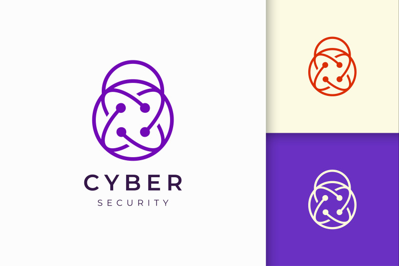 security-technology-logo-template