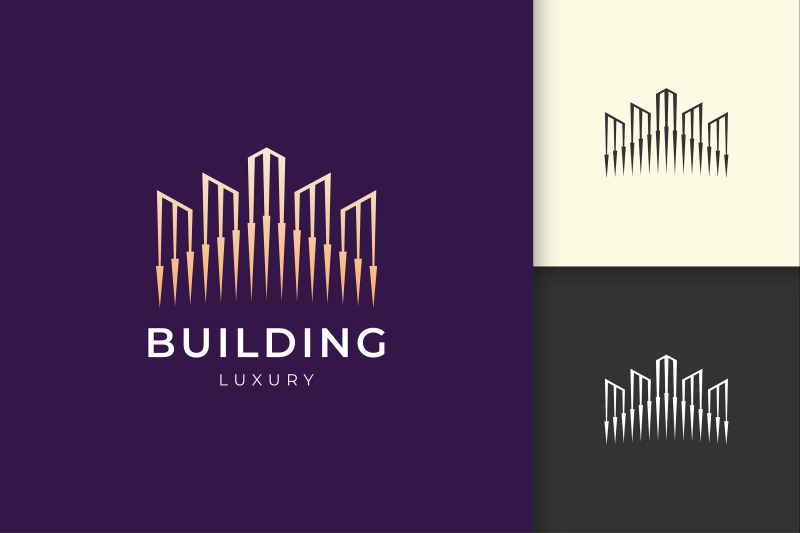 property-building-or-hotel-logo-template