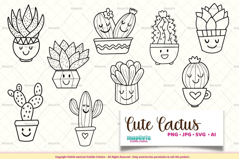 cute-cactus-coloring-pages-svg-bundle