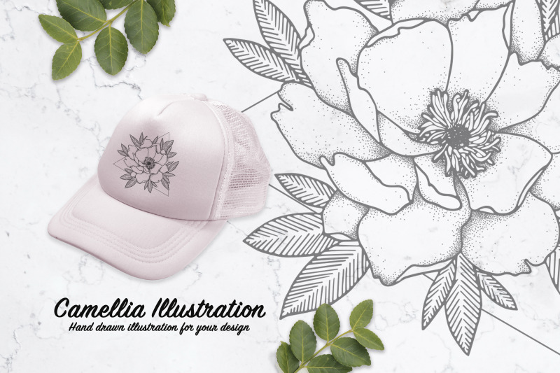 camellia-illustration-vector-line-art-illustration-tattoo-sketch