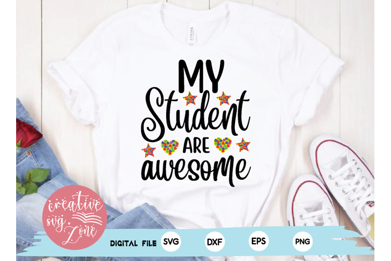 my-student-are-awesome-svg