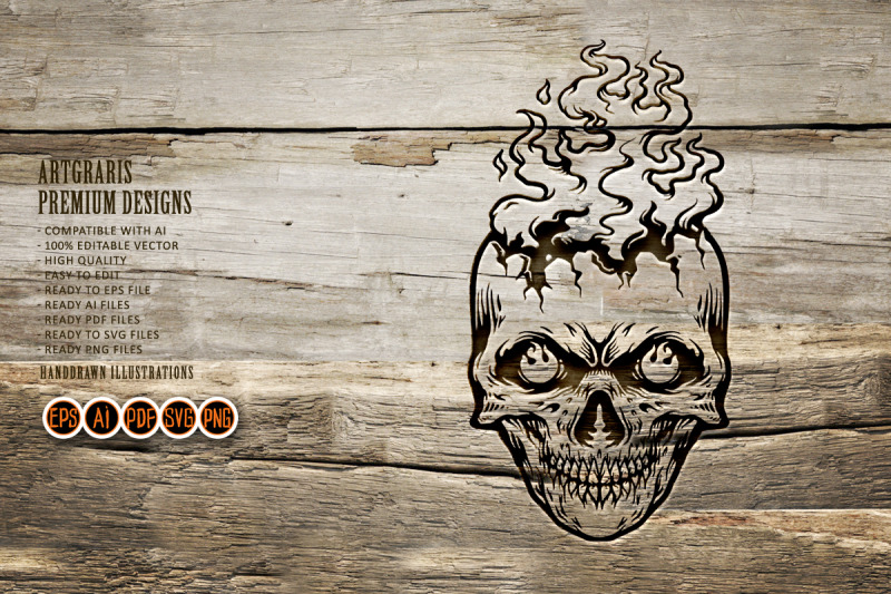 burn-skull-head-flame-silhouette-svg