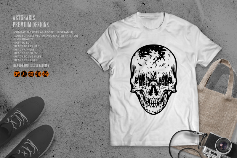 monster-zombie-skull-spooky-silhouette