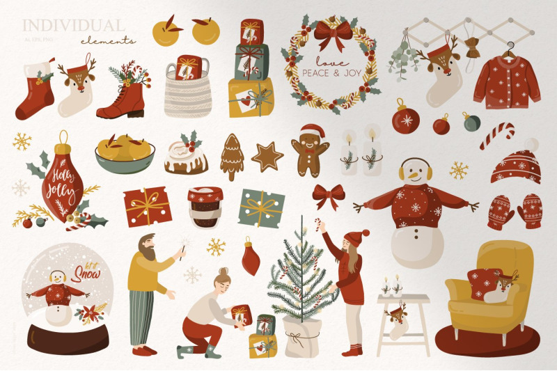 christmas-winter-illustrations-cards