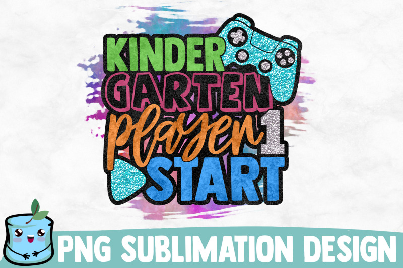 kindergarten-player-1-start-sublimation-design