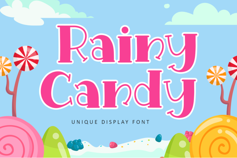 rainy-candy-christmas-font