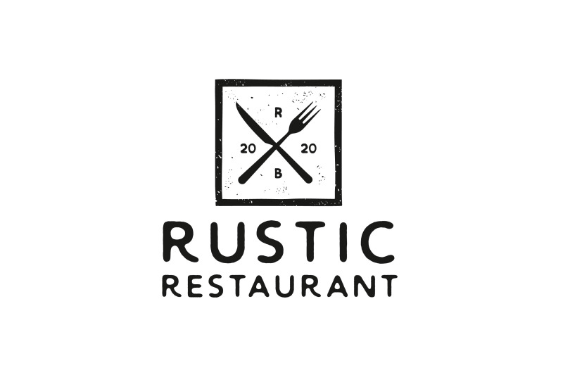 vintage-rustic-stamp-for-restaurant-logo-design