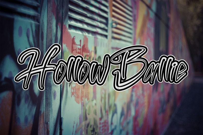 hollow-ballie-graffiti-font