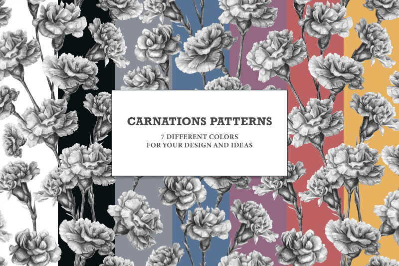 carnations-patterns-hand-painted-pattern-set-of-flowers-2-hand-paint