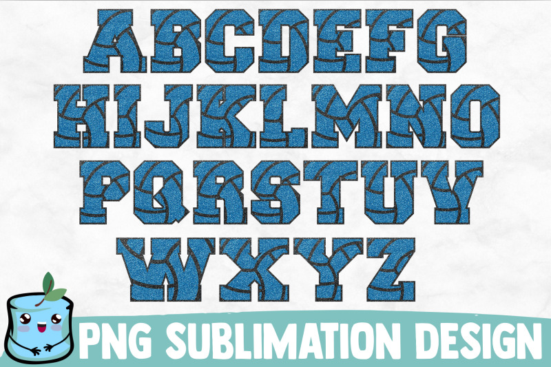 volleyball-sublimation-alphabet