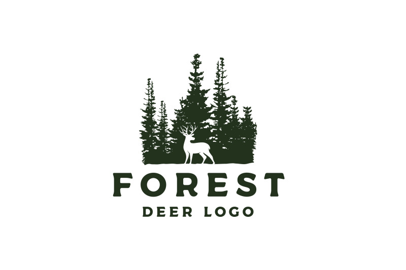 fores-deer-logo-design