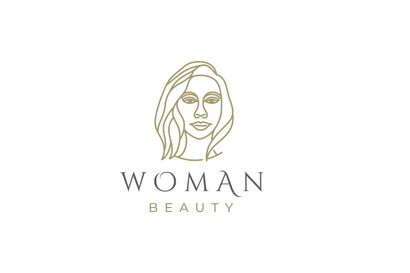 simple-line-art-nbsp-monoline-beauty-woman-logo-design