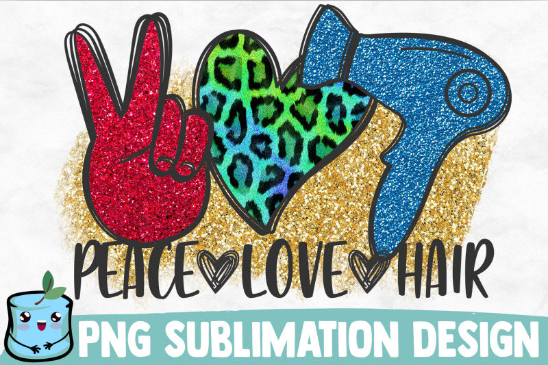 peace-love-hair-sublimation-design