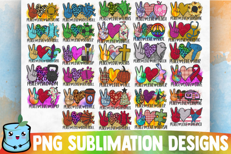 peace-love-sublimation-bundle