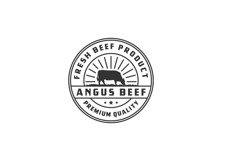 vintage-cattle-angus-beef-meat-label-logo-design